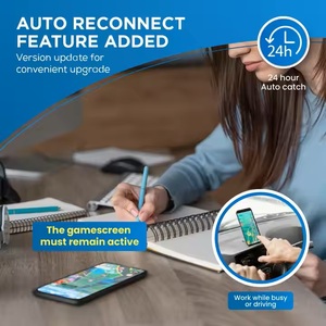 Duomon elegante receptor automático con botones táctiles inalámbrico BT y USB para Go modelo de diseño moderno, modelo de exportación para exportadores - Product Image 4