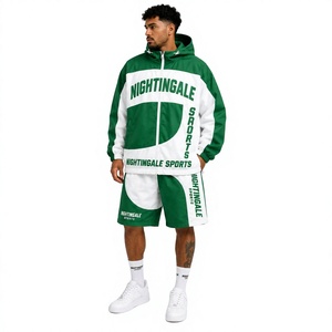 Hot Sale Customized Men Windbreaker <strong>Tracksuit</strong> Wholesale Hip Hop Streetwear Men Waterproof Custom Logo Panel Work Sublimation <strong>Sst</strong> - Product Image 1