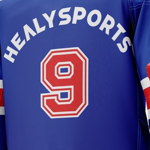 Nom et numéro de supporters personnalisés Maillot de <span class=keywords><strong>hockey</strong></span> <span class=keywords><strong>personnalisé</strong></span> de l'équipe de broderie du New <span class=keywords><strong>Jersey</strong></span> pour hommes Maillot de <span class=keywords><strong>hockey</strong></span> pour jeunes - Product Image 4