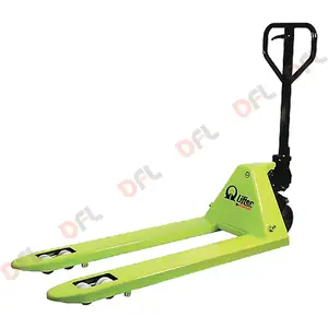 Excellent Quality Resistant Light Green Manual Forklifts For Construction Works And Manufacturing Plant