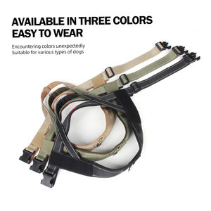 بيع بالجملة نايلون عالي الجودة مع سبيكة عاكسة حزام تتبع متين وآمن للكلاب - Product Image 4