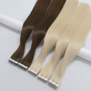 Extension per <span class=keywords><strong>capelli</strong></span> Remy invisibili Luxsea Moresoo, lisci, 14 pollici (lunghezza stirata), castano <span class=keywords><strong>chiaro</strong></span>, biondo dorato - Product Image 2