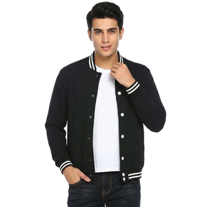Chaqueta Varsity de Lana 2025 con Parches Personalizados, Nuevo Diseño con Capucha, Estilo Formal, Chaqueta Varsity de Color Personalizado al por Mayor - Product Image 1