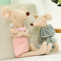 Oreiller personnalisé peluche rat souris jouet peluche souris poupée de chiffon souris personnalisée peluche
