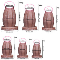 Dildo Gigante Suave SM Realista para Mujeres, Juguetes de Masturbación para Adultos, Dildo Gigante, Dildo de Animal, Masaje de Próstata, Dildo de Ano Abierto, Placer Adulto