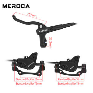 Freio Hidráulico de Bicicleta MEROCA MT500 com 2 Pistões, Freio a Disco a Óleo de Liga de Alumínio 160mm para MTB em Várias Cores para Traseira Esquerda e Dianteira Direita - Product Image 6