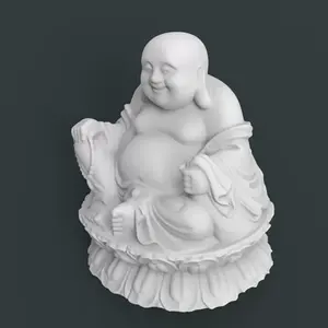 تمثال ديكوري لبوذية Maitreya ، ديكوري, تمثال ديكوري لبوذية Maitreya ، ديكوري ، للحدائق المنزلية ، طباعة ثلاثية الأبعاد ، sla/sls