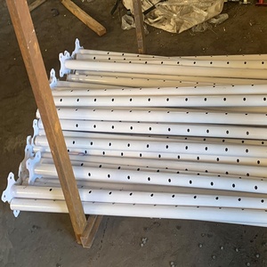 高品質U字型鋼製支柱 5m 鋼製支柱 三脚 バニングス製鋼製支柱 亜鉛メッキ足場 建築工事用 - Product Image 2