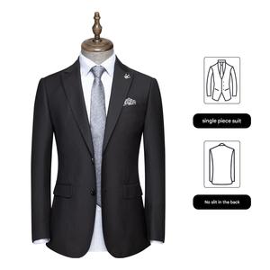 Abito <span class=keywords><strong>da</strong></span> Sposo Elegante su Misura in Due Pezzi, Stile Classico con Bottoni, Tessuto Lungo Adatto per Cerimonie Formali e Matrimoni - Product Image 5