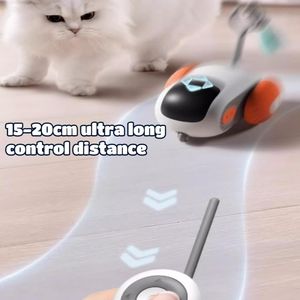 KingHon Pet Hot Selling Small Size <b>Interactive</b> Movement Smart Remote Control Car <b>Cat</b> <b>Toy</b> New Design Type-C Charging Made - Product Image 5