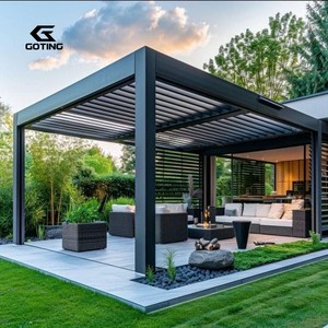 <span class=keywords><strong>Pérgola</strong></span> de Aluminio con Revestimiento en Polvo y Persianas Ajustables para Balcón - Entrega Rápida, <span class=keywords><strong>Precio</strong></span> de Fábrica - Product Image 4