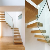 DAIYA — marches d'intérieur en acier inoxydable, 304 s.s