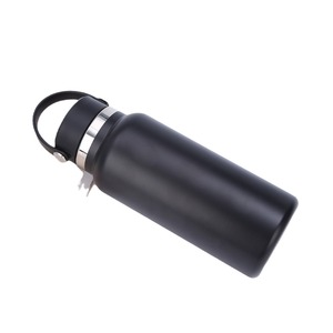 Custom Logo 34oz 304 Stainless Steel Vacuum Flask Insulated Reusable Hot Straw Water <b>Bottle</b> LED Temperature Display BPA Free - Product Image 4