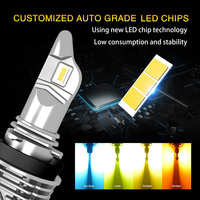 JG Super Bright Q10 Fanless 6000k H4 Led Ampoule de voiture H3 H11 9005 9006 880 H7 Ampoule de phare LED