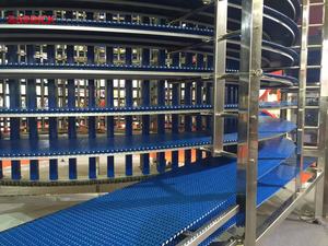 Barrick Esnek <span class=keywords><strong>Spiral</strong></span> Konveyör Kaldırma Kulesi Vidalı Konveyör Kulesi - Product Image 3