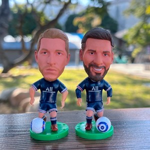 Statuette Decorative in PVC di <span class=keywords><strong>Lionel</strong></span> Messi, Di Maria e Navas, Stelle del Calcio - Product Image 3