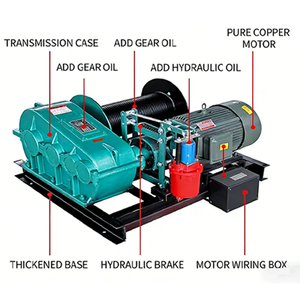 JK Series Electric <strong>Winch</strong> for Construction Vehicle Lifting Towing and Pulling - Product Image 2