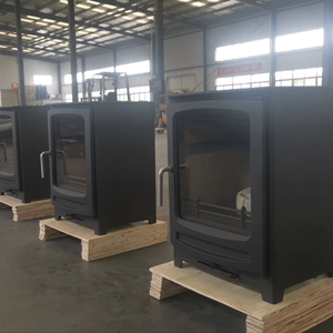 Poêle à bois écologique en fonte pour la Chine, avec four intégré, pour chauffage intérieur de villa - Product Image 1