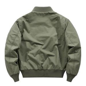 Vente en gros Veste <span class=keywords><strong>de</strong></span> <span class=keywords><strong>pilote</strong></span> MA-1 Flight Bomber Jacket Factory Custom Embroidery Printing Pilot Jacket for Men Streetwear & Outdoor Wear - Product Image 2