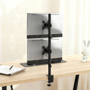 <span class=keywords><strong>Support</strong></span> pour <span class=keywords><strong>double</strong></span> <span class=keywords><strong>écran</strong></span>, 2 <span class=keywords><strong>écran</strong></span>s, 13-27'', montage <span class=keywords><strong>vertical</strong></span>, acier allié, rotation à 360°, réglable, VESA 75/100 mm, <span class=keywords><strong>écran</strong></span> d'ordinateur en stock - Product Image 2