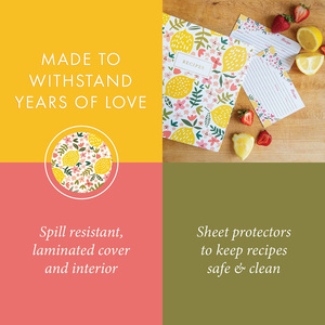 Impression personnalisée à 3 anneaux <span class=keywords><strong>Livre</strong></span> <span class=keywords><strong>de</strong></span> recettes <span class=keywords><strong>de</strong></span> cuisine à feuilles mobiles <span class=keywords><strong>Livre</strong></span> <span class=keywords><strong>de</strong></span> recettes avec 8 séparateurs - Product Image 4