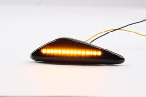 Luz LED Dinámica de Señal de Giro Lateral para <span class=keywords><strong>Fiat</strong></span> <span class=keywords><strong>124</strong></span> Spider/<span class=keywords><strong>Mazda</strong></span> 5/<span class=keywords><strong>Fiat</strong></span> <span class=keywords><strong>124</strong></span> Spider Abarth - Intermitente Secuencial con Lente Ahumada - Product Image 5
