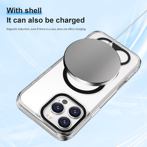 SJ étui magnétique antichoc TPU PC étui de téléphone portable support en métal couverture <span class=keywords><strong>pour</strong></span> <span class=keywords><strong>iPhone</strong></span> 17 Pro Max clair Air coques de téléphone portable - Product Image 5
