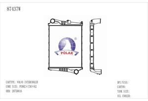 อินเตอร์คูลเลอร์สำหรับรถบรรทุกหนัก Volvo FH12 FM12 FM7 FM9 D11A D9B ปี 1998-2005 อะไหล่แท้เบอร์ 1665242 1676631 8112564 85000766 20758816 - Product Image 2