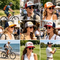 Gorra de Béisbol Bordada con Bloques Tricolor de Moda al por Mayor Chilton New York, Sombrero Casual para el Sol, Gorras de Papá para Todas las Estaciones