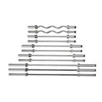 Ensemble d'haltères en acier de 20 kg et barre de musculation de 10 kg pour l'entraînement à domicile, équipement de musculation multifonctionnel et peu encombrant