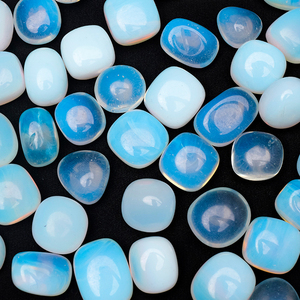 <strong>Wholesale</strong> Natural White Opalite Crystal Tumble <strong>Stones</strong> <strong>Polished</strong> Rock Crystal Healing <strong>Stones</strong> for Feng Shui Home Decoration - Product Image 5