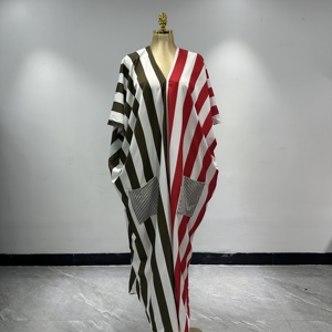 Vêtements pour femmes africaines, Dashiki Abaya, grande taille, robes longues élégantes et amples pour soirée, robes maxi + jupe intérieure, taille unique, pour la danse et les fêtes - Product Image 4