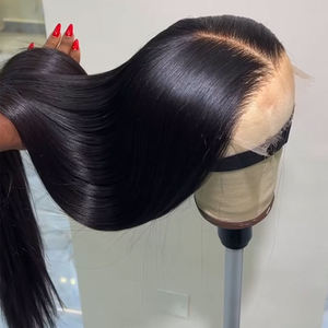 <span class=keywords><strong>Perruque</strong></span> de 36 pouces, 13x4 13x6, sans colle, avec dentelle frontale HD, cheveux vietnamiens bruts, longs et raides, 100% cheveux humains vierges - Product Image 1