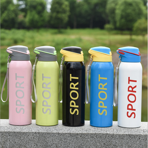 Bouteille d'eau isotherme portable grande capacité en acier inoxydable durable à double paroi pour le sport, le cyclisme et la randonnée - Product Image 5