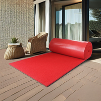 Rouleau de tapis en PVC de 15 mm d'épaisseur / Tapis shaggy / Tapis antidérapant pour sol