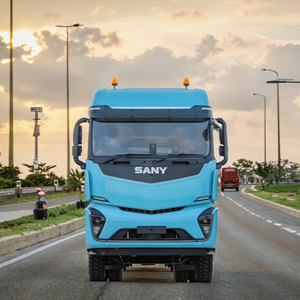 Camión Tractor Eléctrico SANY E588 Usado con Volante a la Derecha, Batería Grande de 588 kWh, 870 <span class=keywords><strong>HP</strong></span>, Autonomía de 601-700 km, Listo para Exportación - Product Image 3