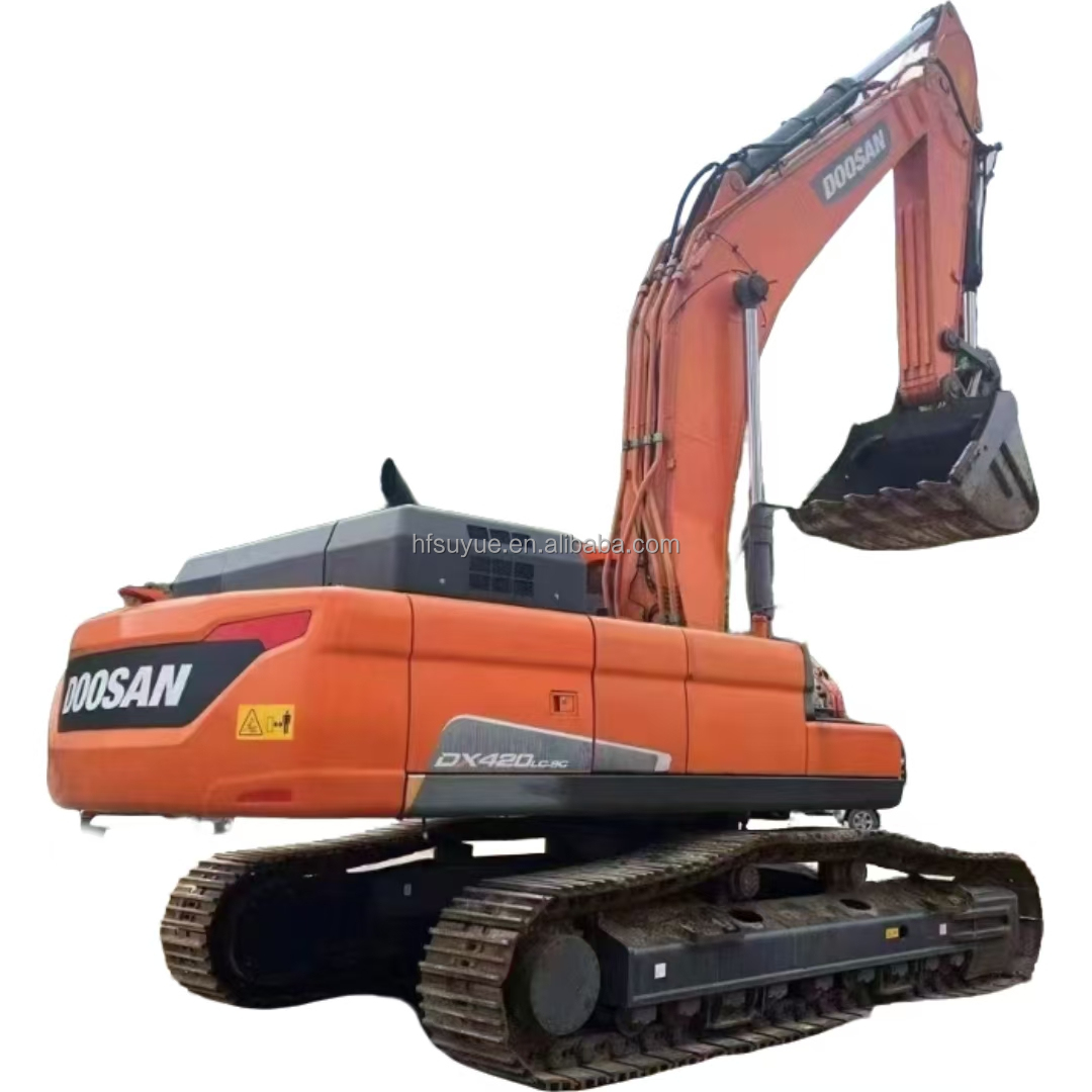 Оригинальный гидравлический экскаватор DOOSAN DX420, б/у экскаваторы DOOSAN DX420
