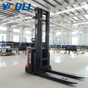 Hot Sale Electric Forklift 1.5t 24v Walk Electric <strong>Pallet</strong> <strong>Stacker</strong> 3m <strong>4m</strong> Lift Height - Product Image 4
