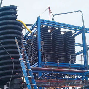 河川砂金特殊スパイラルシュート、移動式金採掘装置、高効率河川鉱石処理 - Product Image 1