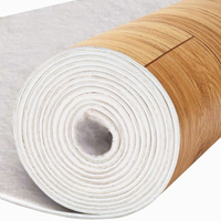Prix de gros, parquet en plastique, revêtement de sol en plastique, grain de bois, marbre, PVC, vinyle, rouleau de revêtement de sol, rouleau de linoléum