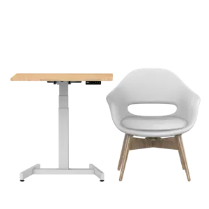 Small Workspace Best Selling Ergonomic Design Removable Smart Office Electric Lifting Height Adjustable laptop table stand