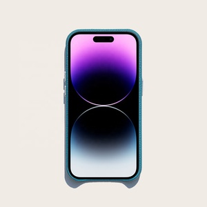 Étui pour téléphone portable en cuir véritable galet personnalisé pour <span class=keywords><strong>iPhone</strong></span> <span class=keywords><strong>14</strong></span> <span class=keywords><strong>Pro</strong></span> <span class=keywords><strong>Max</strong></span> étui magnétique puissant étui <span class=keywords><strong>iphone</strong></span> étui en cuir litchi - Product Image 5
