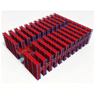 Plateforme de stockage de type loft - Structure en acier démontable robuste et personnalisable pour entrepôts et mezzanines