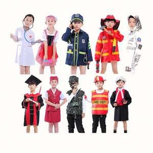 Disfraz Infantil de Doctor, Bombero, Chef, Uniforme Profesional para Carnaval, Juego de Roles, Disfraz de Halloween, Cosplay de Anime - Product Image 1