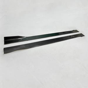 Gonne laterali di ricambio in fibra di carbonio <span class=keywords><strong>W212</strong></span> a labbro anteriore per Mercedes <span class=keywords><strong>Benz</strong></span> classe E <span class=keywords><strong>W212</strong></span> E63 AMG - Product Image 5