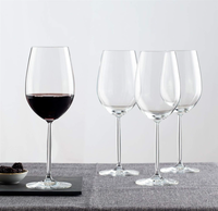 Verres à vin grande capacité transparents, verres à vin rouge Bourgogne, gobelets transparents Bordeaux, coupes en cristal en gros pour mariage