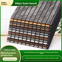 Panneau mural en PVC imperméable et ignifuge, panneau mural intérieur en plastique laminé pour la maison, l'hôtel, le bureau