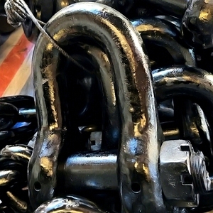 Manille en D en acier au carbone de qualité marine, forgée haute résistance, galvanisée, pour l'industrie lourde et les amarrages de navires, fabriquée en Chine - Product Image 4
