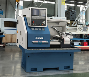 Estructura de cama plana de la máquina de torno CNC <span class=keywords><strong>horizontal</strong></span> Luzhong CK6120 para mecanizado ligero - Product Image 2