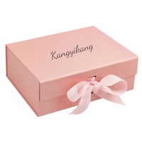 Caja Plegable Rectangular Personalizada de una Pieza, de Cartón de Alta Gama, para Ropa, Regalos, Estilo Libro, con Forro de Esponja Magnética